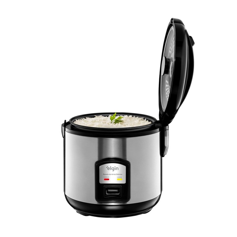 Panela de Arroz Elétrica Elgin, Inox, 5 Xícaras, 400W - 220V
