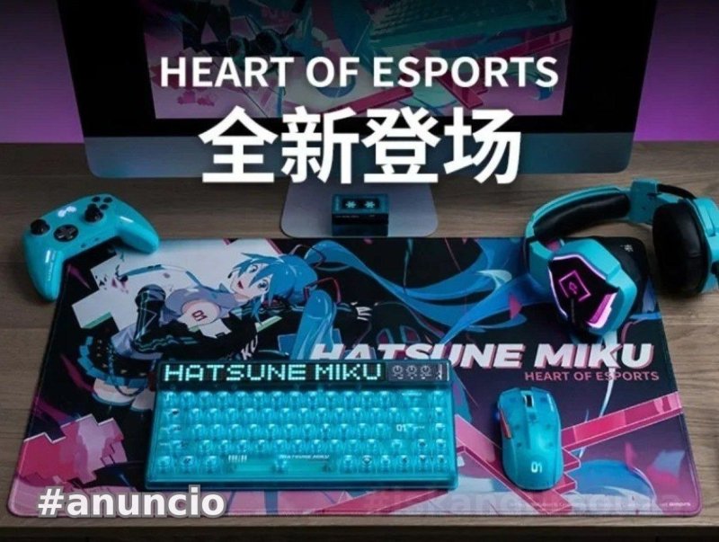 Mousepad Hatsuni Miku Moeyu 70x40 700x400