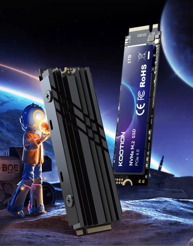 2TB - SSD NVME Kootion M2 7400mbps