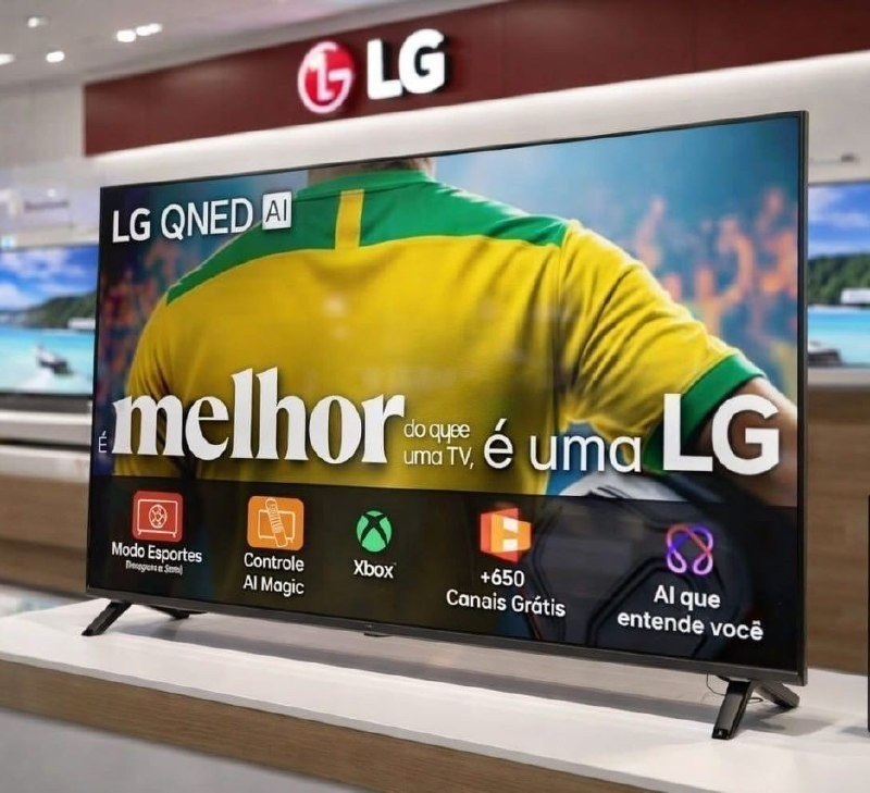 Smart TV LG QNED AI 4K 55" 2025