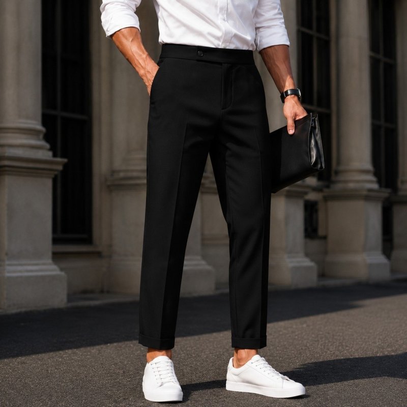 Calça Alfaiataria Slim Fit Elastano