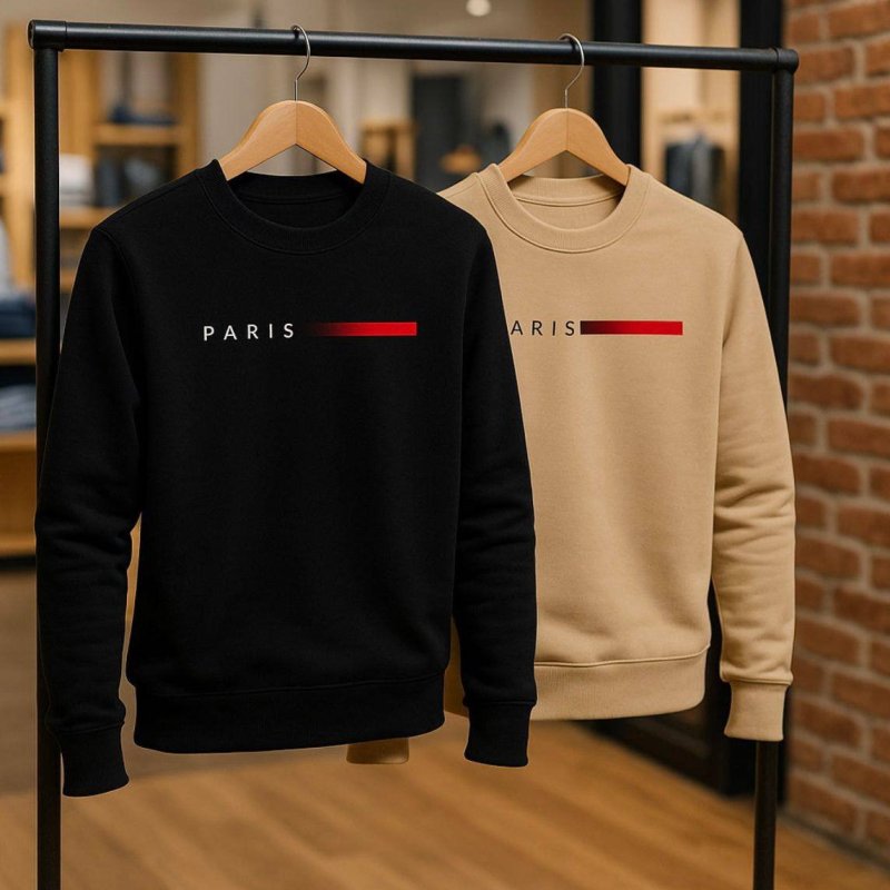 Moletom Paris Gola Careca