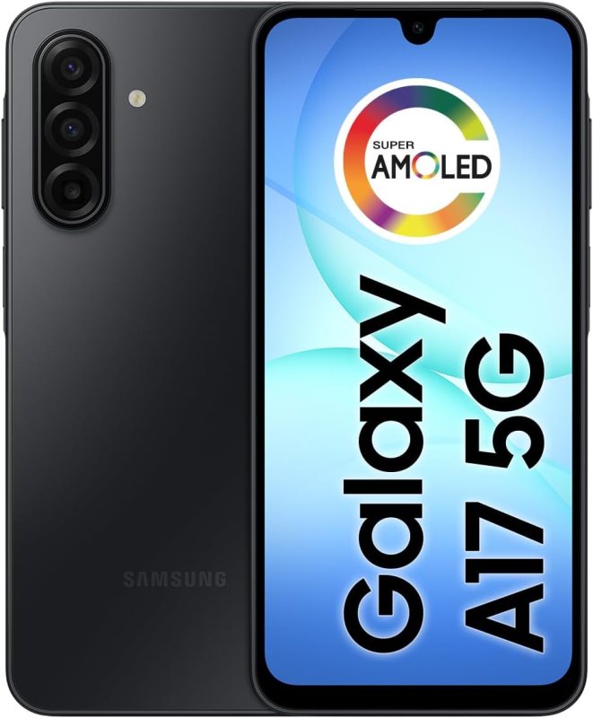 Samsung Galaxy A17 5G - 128GB 4GB RAM - Câmera 50MP - Preto