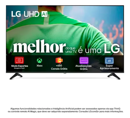 Smart TV LG 43" 4K UHD