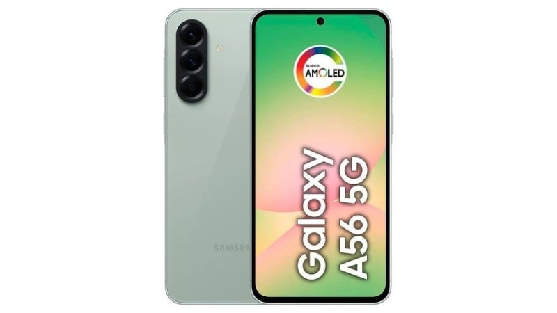 Celular Galaxy A56 Tela Super AMOLED 6.7 Polegadas 128GB 5G Câmera Tripla até 50MP Samsung