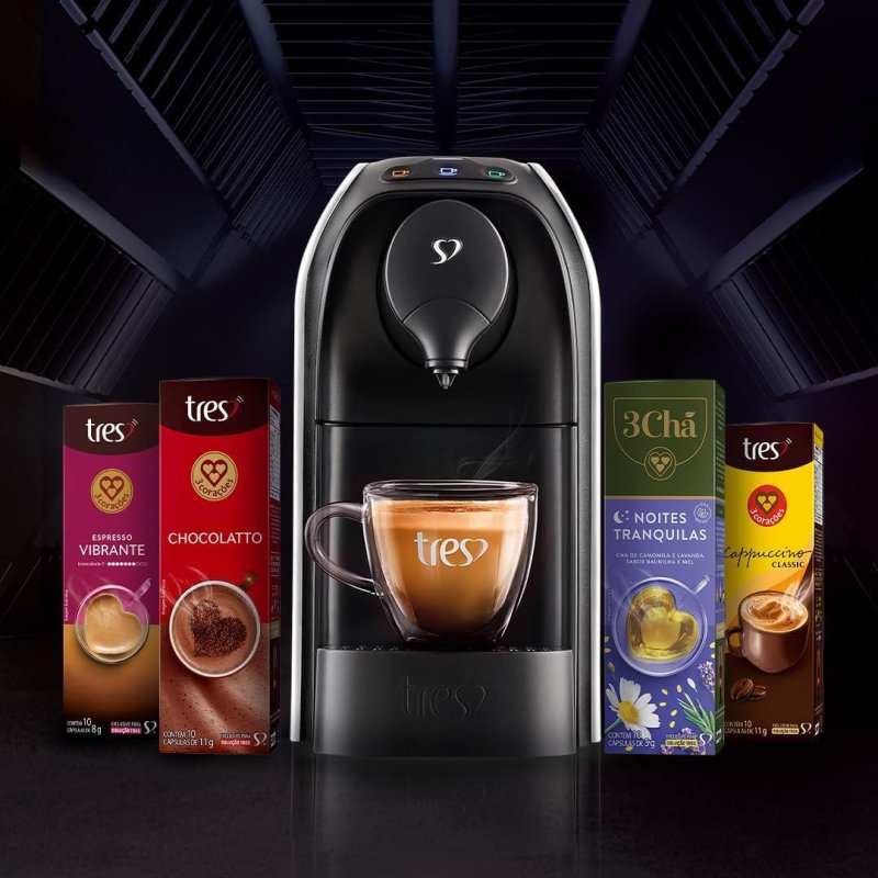 Cafeteira TRES Passione Branca 220V