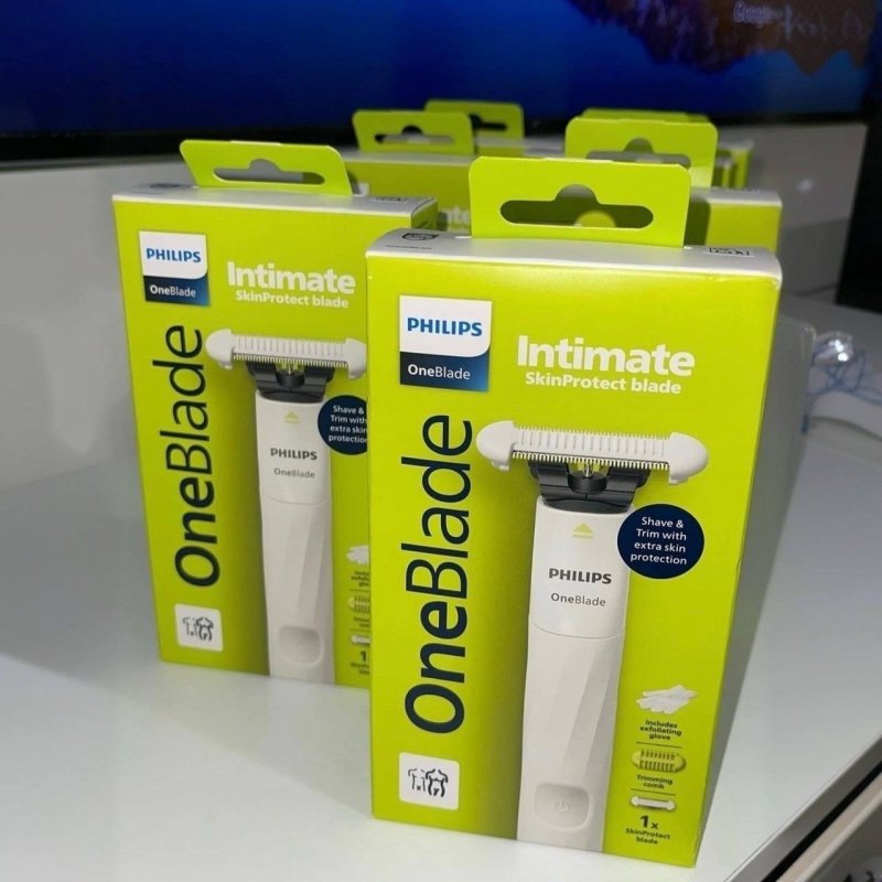 Aparador E Raspador Oneblade Intimate Qp1924/10 Philips