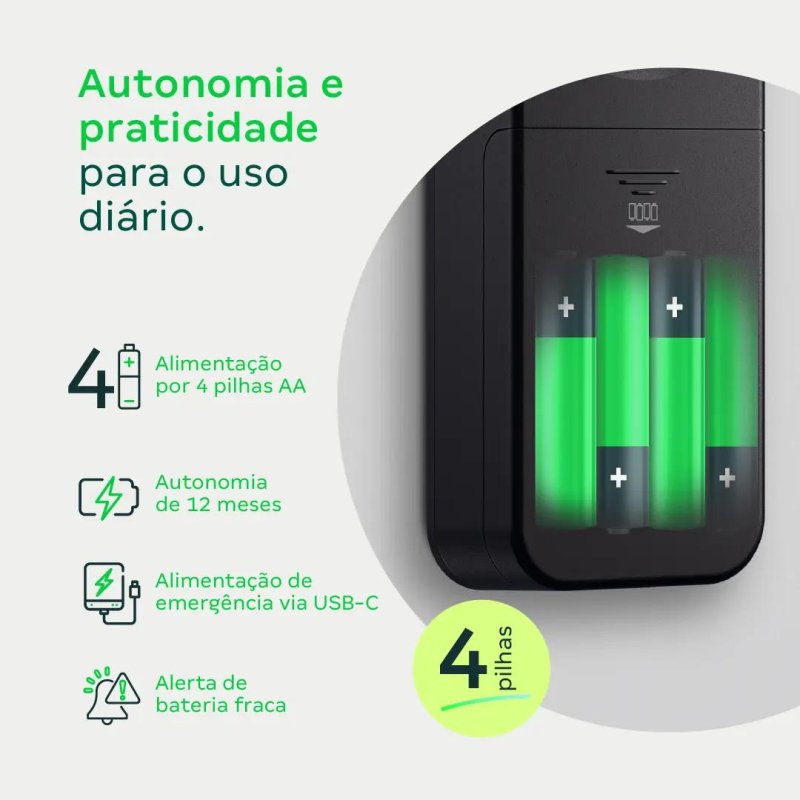 Fechadura Digital Intelbras FR 101 V Preta