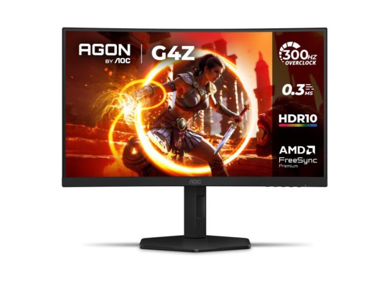 Monitor Gamer Curvo AOC AGON G4Z 27" 300Hz 0,3ms