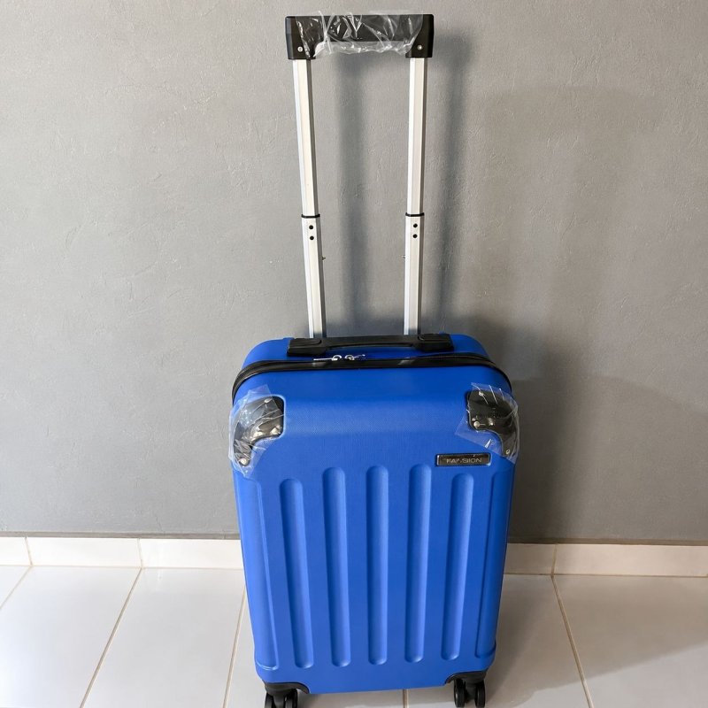 Mala De Viagem Bordo Mão Pequena 10kg Abs Cadeado 360