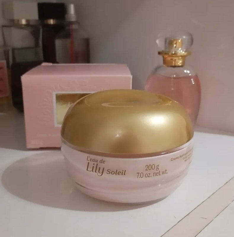 CREME ACETINADO L'EAU DE LILY SOLEIL FLORAL 200G