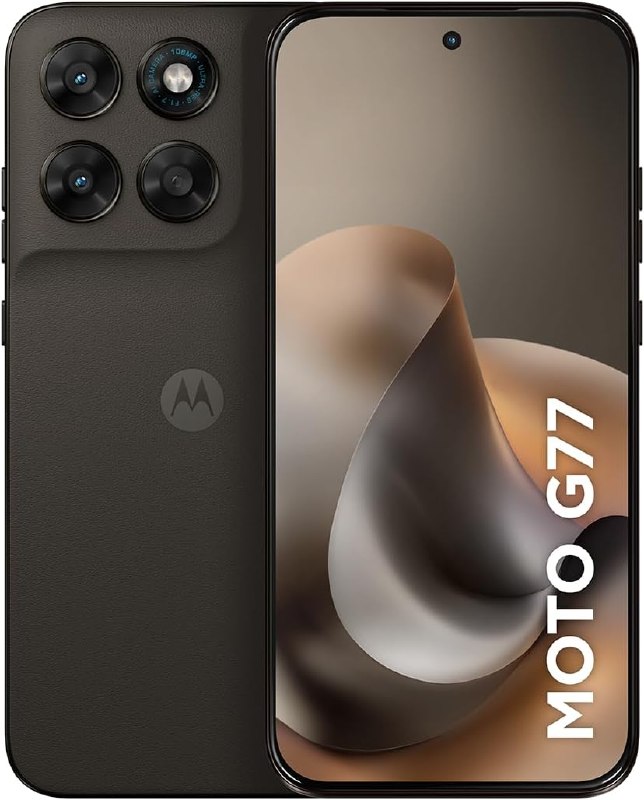 Motorola Moto G77 5G - 256GB 24GB RAM - Câmera 108MP - Tela AMOLED 120Hz - Marrom