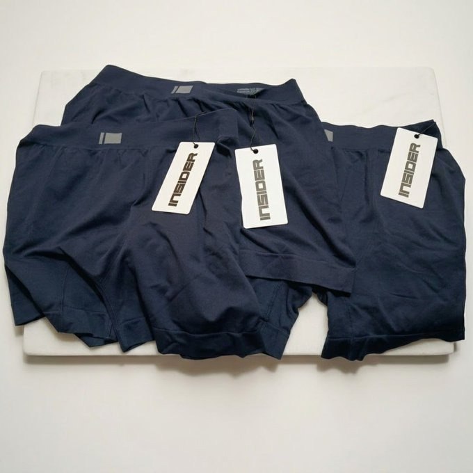 Kit 6 Cuecas Boxer Seamless Insider Masculino