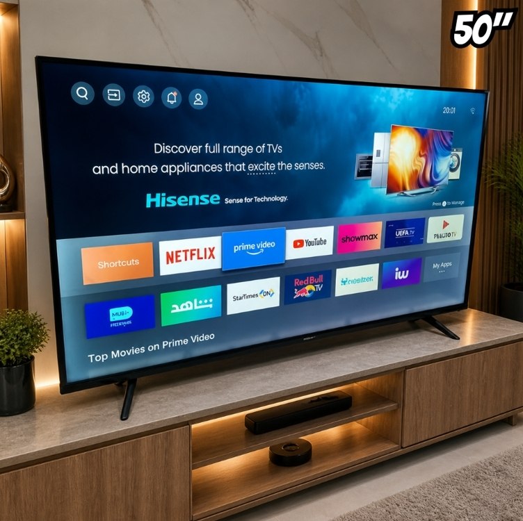 Hisense Smart TV FHD 50" Polegadas 50A4NV com HDR10