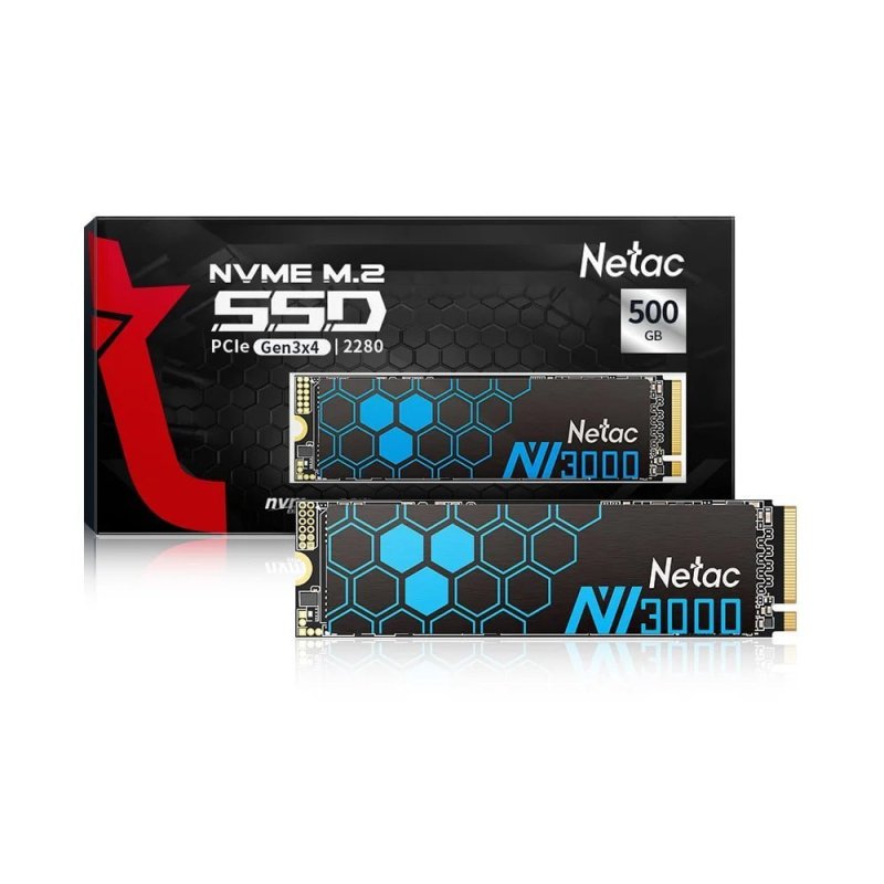 SSD NVME Netac M2 3500mbps 500GB