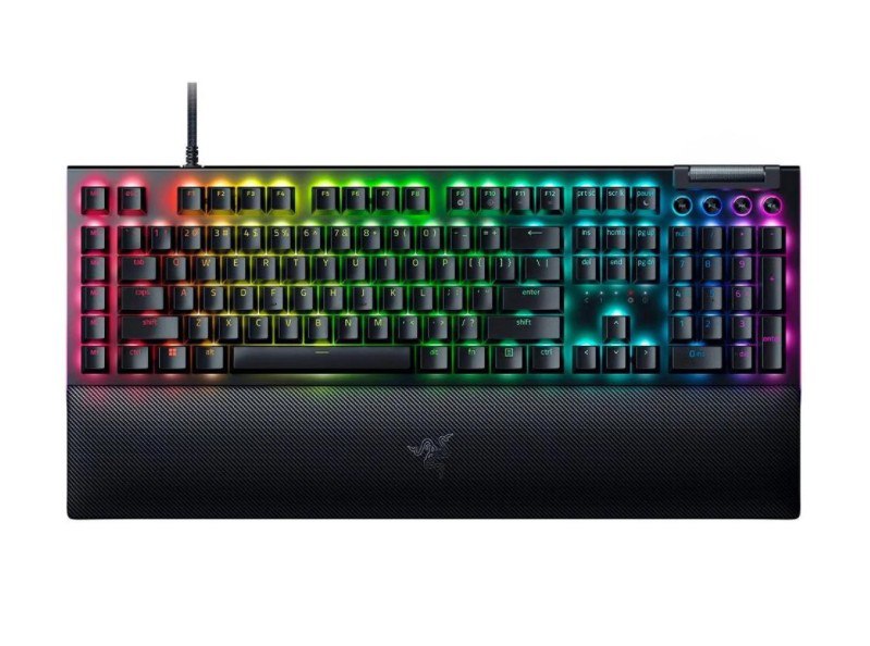 Teclado Gamer Razer Blackwidow V4 - Green Switch e RGB