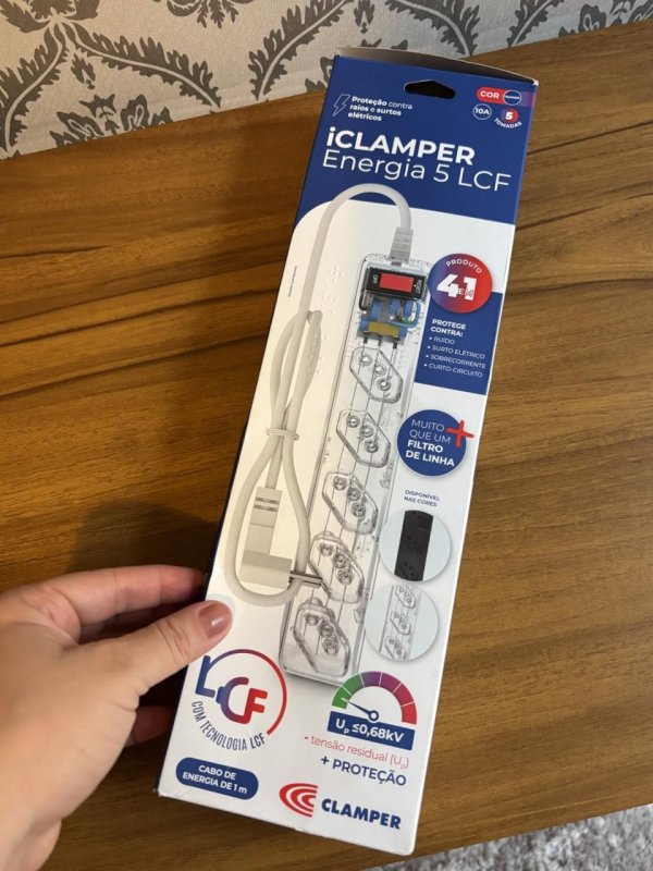 Filtro de Linha iClamper Energia 5 LCF