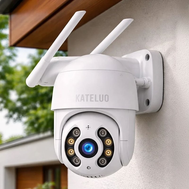 Câmera De Segurança Wifi Yoosee Externa Mini Dome Full Hd Infravermelho Prova D'água Kateluo