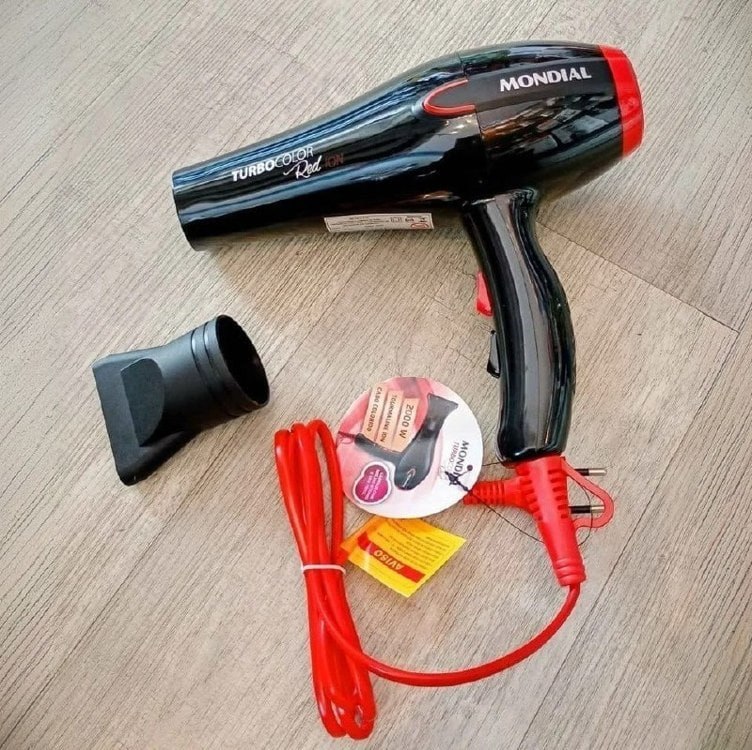 Secador de Cabelos Turbo Mondial 1900W 127v