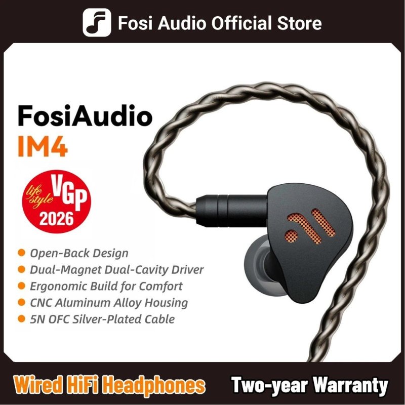 Fones de ouvido com fio Fosi Audio IM4 Hifi