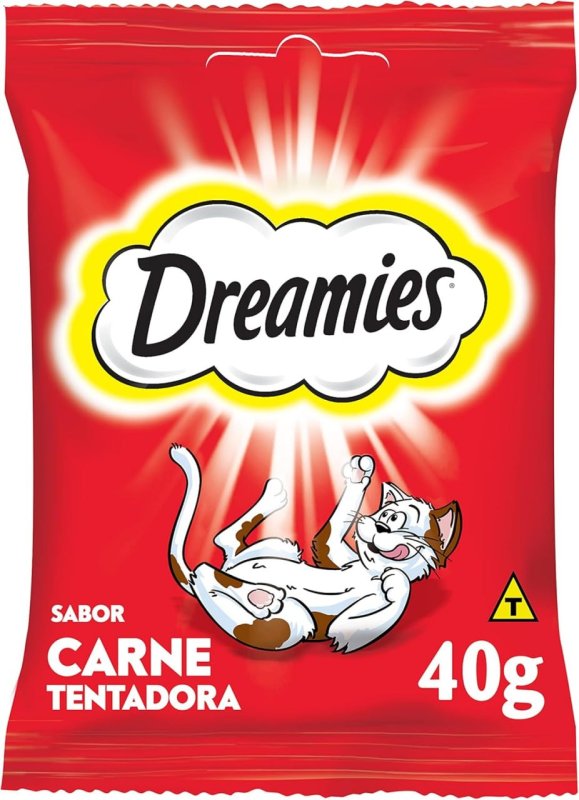 Dreamies - Petisco Para Gatos, Carne, Adultos, 40g