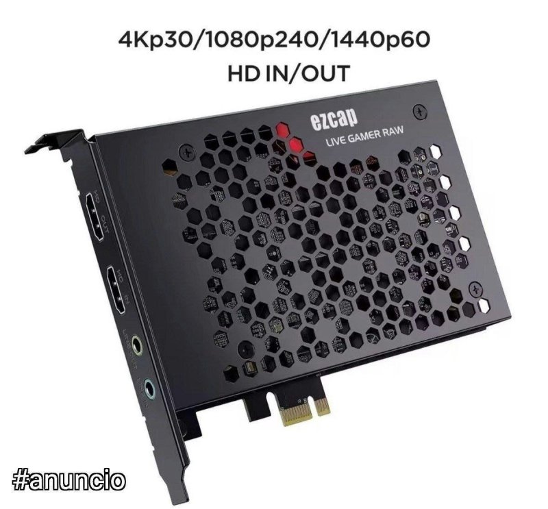 Placa de captura PCI-E Ezcap 324b