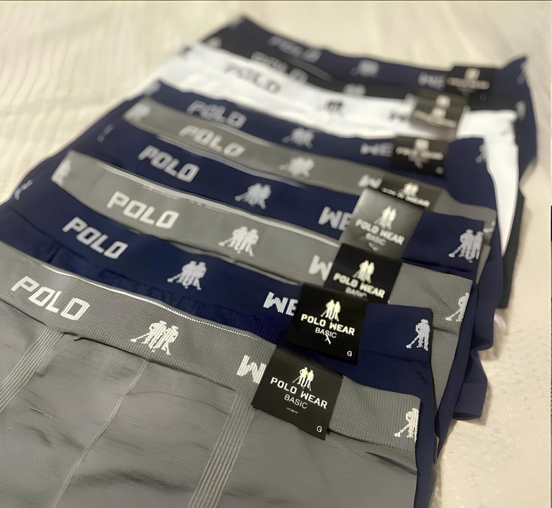 Kit 10 Cuecas Boxer Polo Wear Microfibra