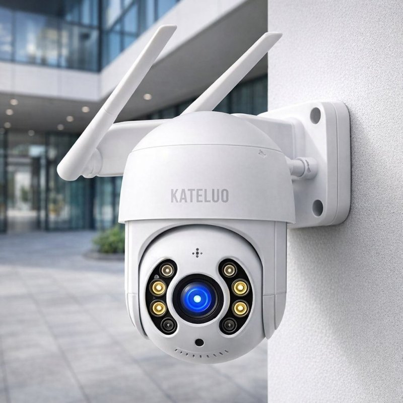 Câmera De Segurança Wifi Yoosee Externa Mini Dome Full Hd Infravermelho Prova D'água Kateluo