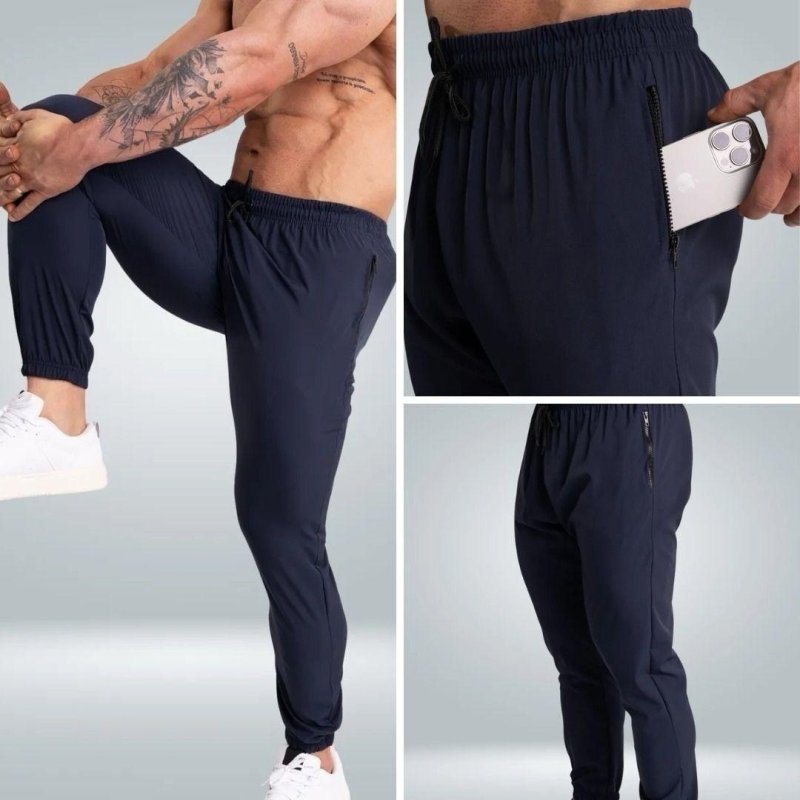 Kit com 2 Calças Jogger Tactel Com Elastano