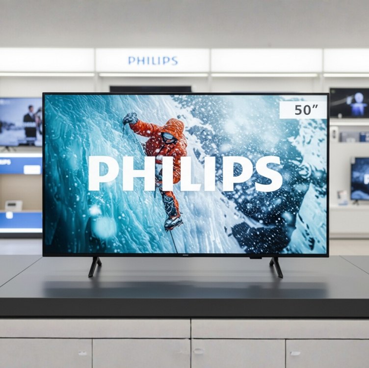Smart Tv Philips 50 4k 50pug7300 Comando De Voz Bluetooth