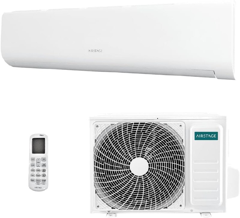 Fujitsu Airstage Essencial 9.000 BTUs - Inverter R-32 - Quente/Frio 220V