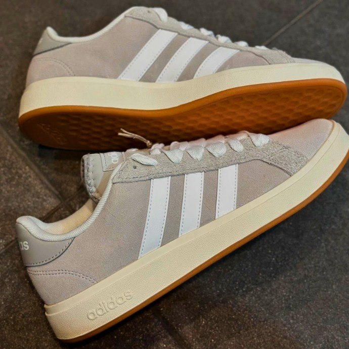 Tênis Masculino Grand Court Base 00s Adidas + Frete Grátis