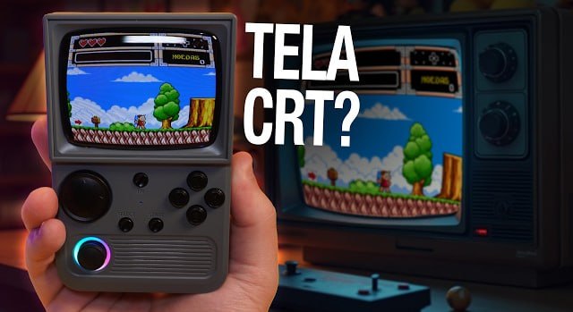 Console Portátil Retro AISLPC R36T MAX com Tela IPS de 4.0"