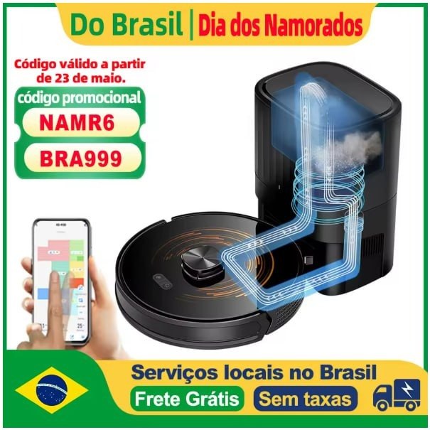 ROBÔ ASPIRADOR ABIR K30 (AUTOLIMPANTE)
