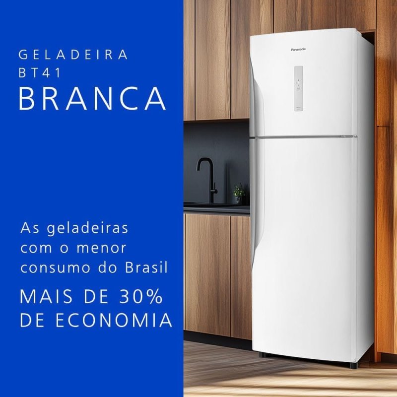 Panasonic BT41 Frost Free 391L Antibactéria Branca