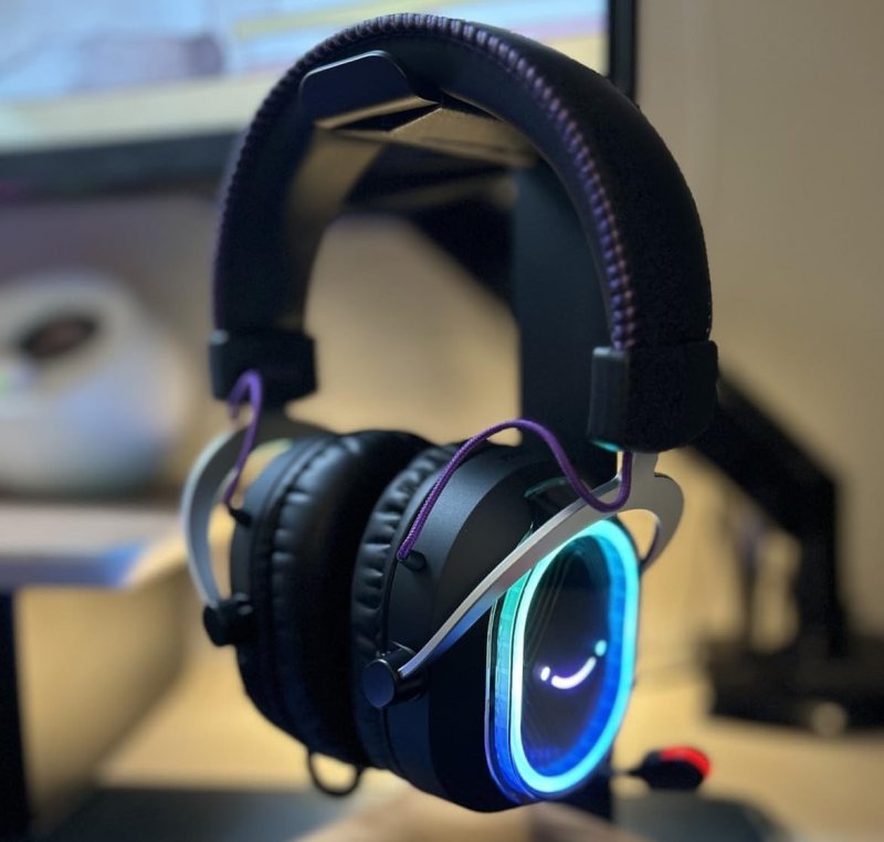 Headset Gamer Fifine Ampligame H13, 7.1 Surround, Microfone Removível, RGB, Para PC/PS5/Xbox, Preto