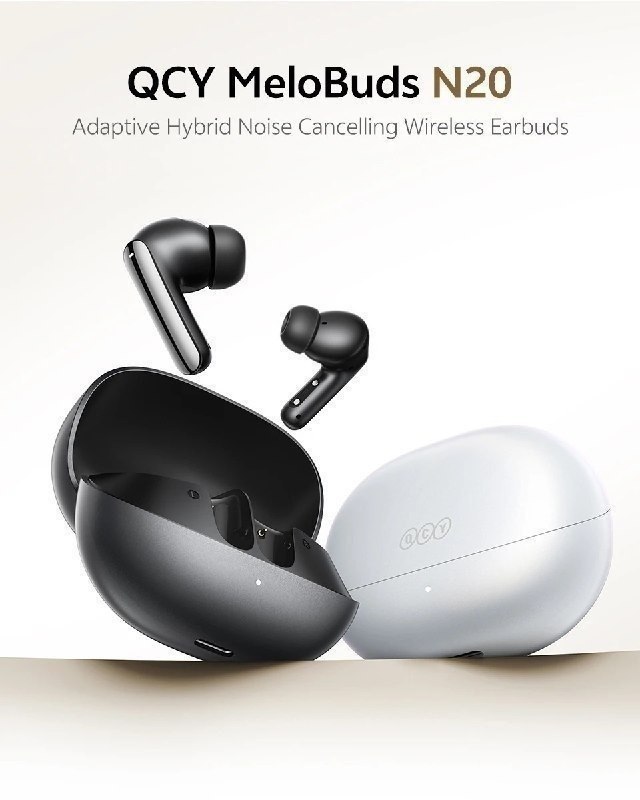 QCY Melobuds N20, BT 6.0, ANC adaptativo -50db