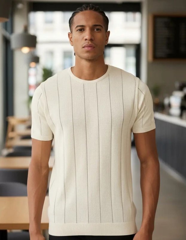 Blusa Camiseta Masculina Tricot Elegance