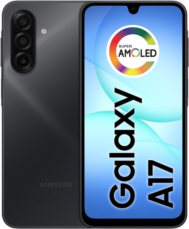 Samsung Galaxy A17 - 256GB 8GB RAM - Câmera 50MP - Preto