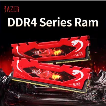 Memória RAM JAZER DDR4 8GB 3200MHz para Desktop