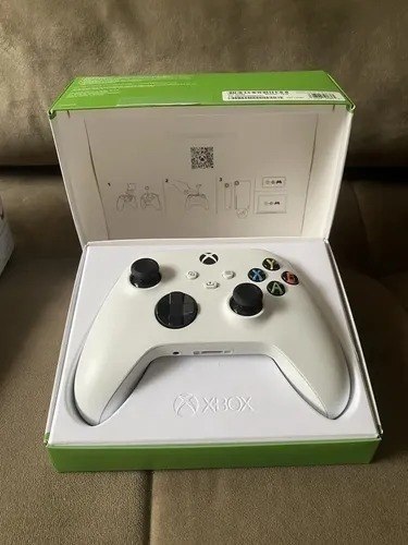 Controle Sem Fio Microsoft Xbox - Branco