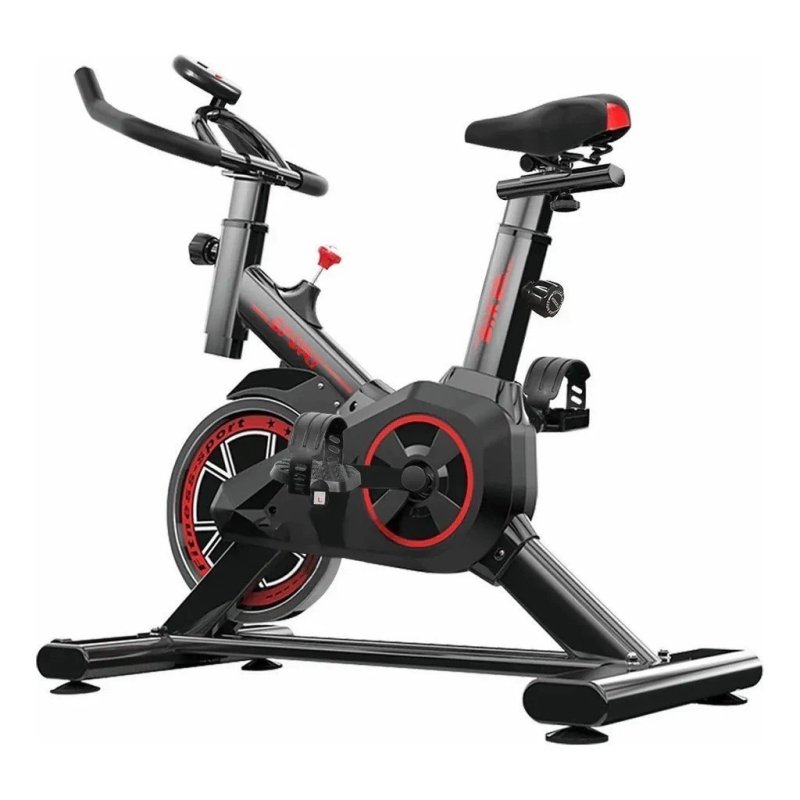 Bicicleta Ergométrica Spinning Semi Profissional Academia Bike Sport Fitness Preta