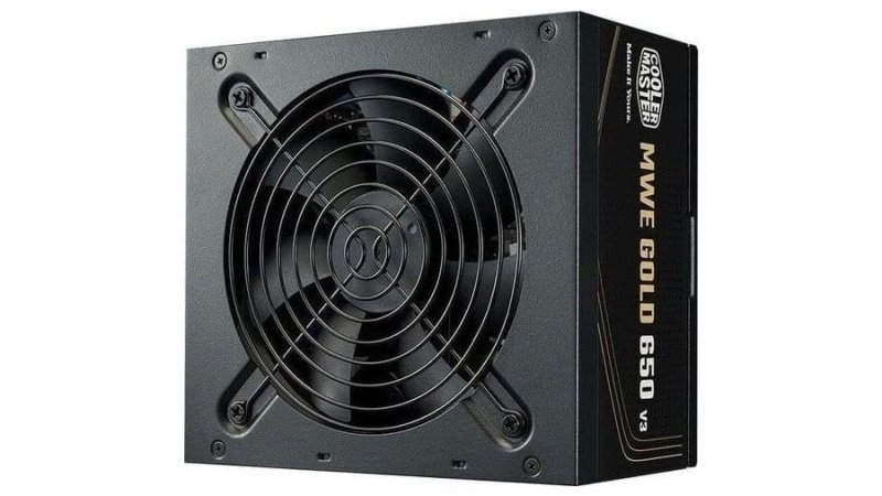 Fonte Cooler Master ATX 3.1 650W MWE Gold 650 V3 PFC Ativo 80 Plus Gold
