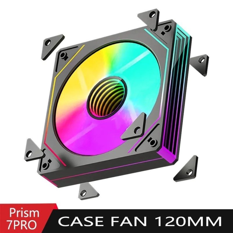 KIT 5 Fans PRISM 7 PRO Back Argb, Normal ou Reverse