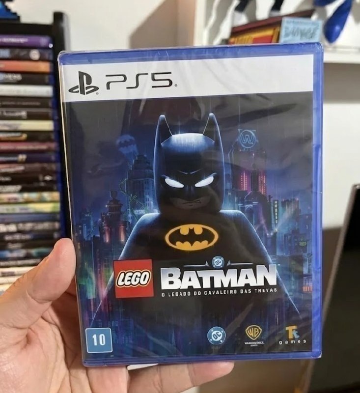 Jogo Lego Batman O Legado Do Cavaleiro Das Trevas Físico + Frete Grátis