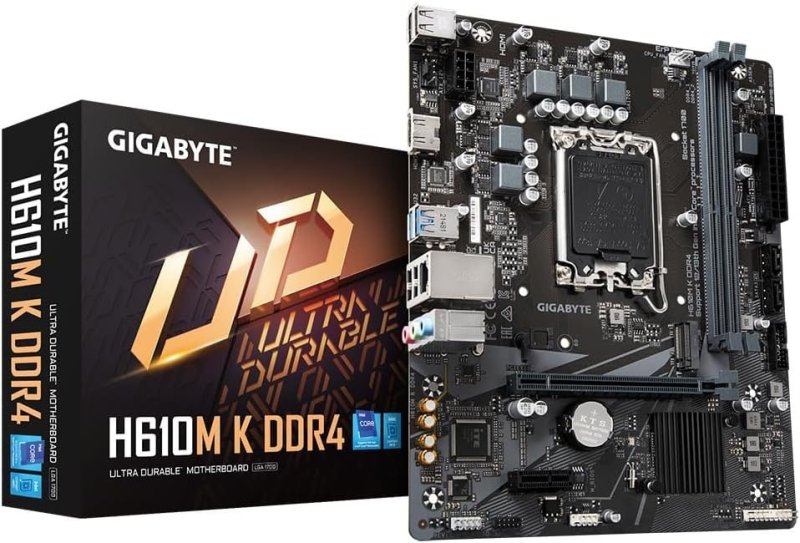Placa Mãe Gigabyte H610M K DDR4