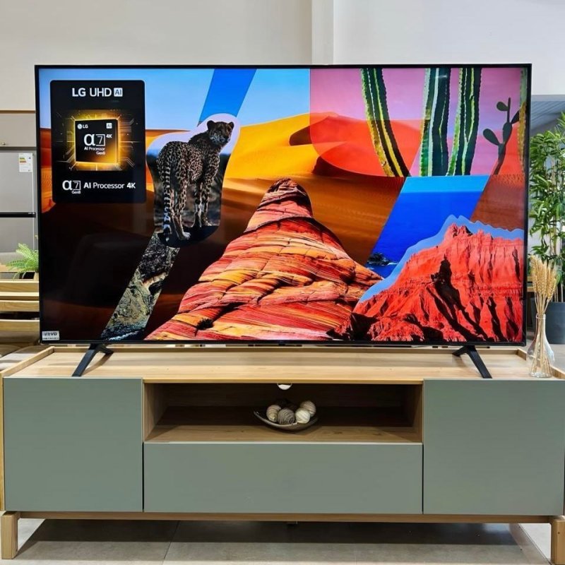 Smart TV LG UHD AI UA75 65 polegadas HDR10 Pro webOS 25