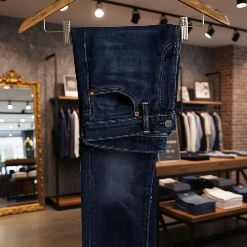 Calça Jeans Corte Reto