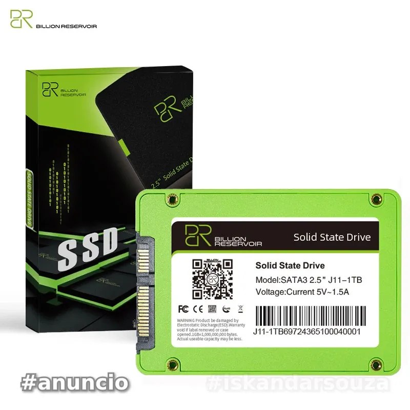 BR SSD SATA 2.5 ''SSD 256 GB  SATA 3.0 Disco para laptop desktop