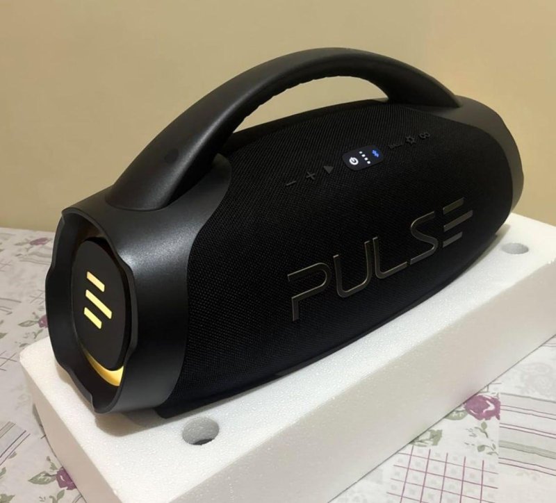 Caixa de Som Bluetooth Pulse X Boombox 220W RMS